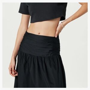 The Drop Women's Long Gathered Skirt